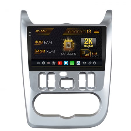 Duster 2009-2012 - Navigatie 2K Android 13 Dacia Logan 4GB | AutoDrop.ro