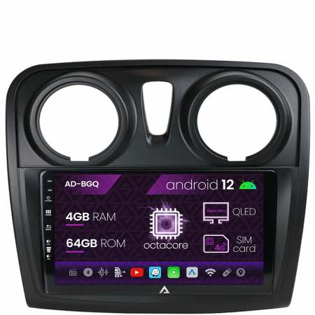 Navigatie Android 12 Dacia 9" QLED | AutoDrop.ro [1]