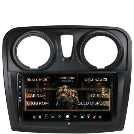 Logan 2012-2020 - Navigatie  Android 13 Dacia 9" 4+64GB | AutoDrop.ro