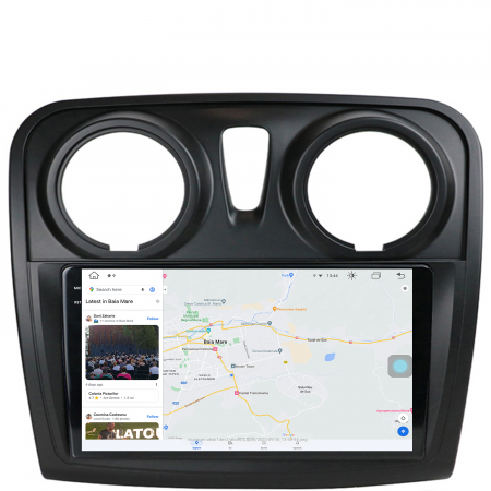 Navigatie Android 13 2K Dacia 9" 4+64GB | AutoDrop.ro [4]