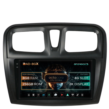 Logan 2012-2020 - Navigatie 2K Android 13 Dacia Sandero 8GB | AutoDrop.ro