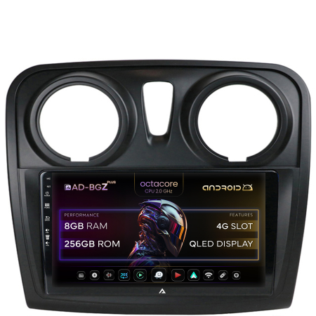 Logan 2012-2020 - Navigatie Android 13 Dacia 9" 8+256GB | AutoDrop.ro