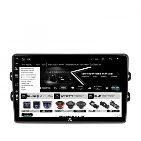 Navigatie Android 13 DACIA 8+256GB OCTACORE | AutoDrop.ro [4]