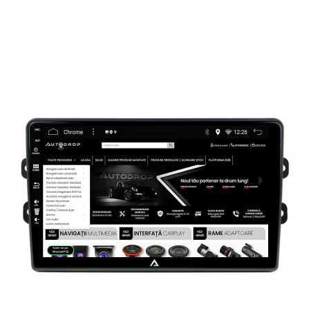 Navigatie Android 12 DACIA 6+128GB OCTACORE | AutoDrop.ro [4]
