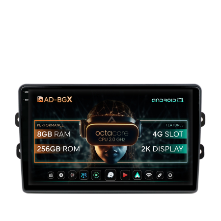 Logan 2012-2020 - Navigatie Android 13 DACIA 8+256GB OCTACORE | AutoDrop.ro