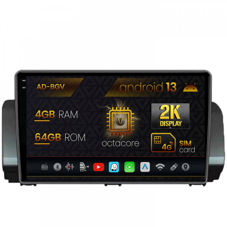 Logan 2021 - >> - Navigatie 2K Android 13 Dacia 9" 4+64GB | AutoDrop.ro