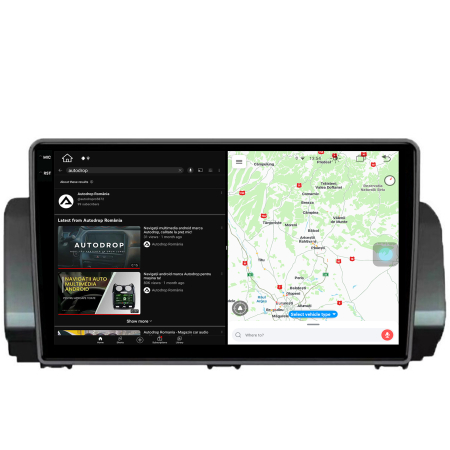 Navigatie 2K Android 13 Dacia 9" 8+256GB | AutoDrop.ro [4]