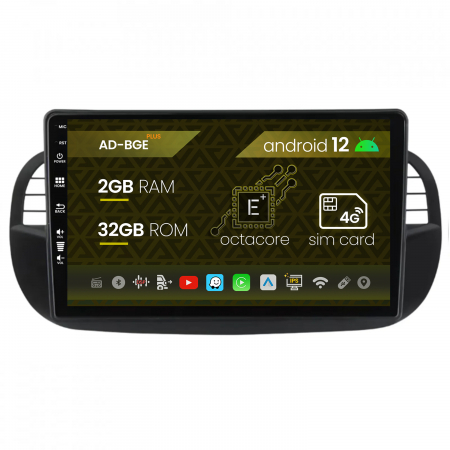 500 (2007-2014) - Navigatie Fiat 500 2007-2014 2GB AD-BGE | AutoDrop.ro