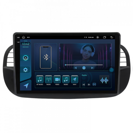 Navigatie 2K Fiat 500 2007-2014 8GB AD-BGX | AutoDrop.ro [1]