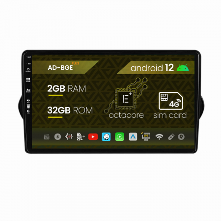 Tipo 2015-2021 - Navigatie Carplay Fiat Tipo (2015-2021) 2GB | AutoDrop.ro