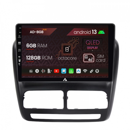 Doblo 2010-2015 - Navigatie Android 12 Fiat Doblo 6+128GB | AutoDrop.ro