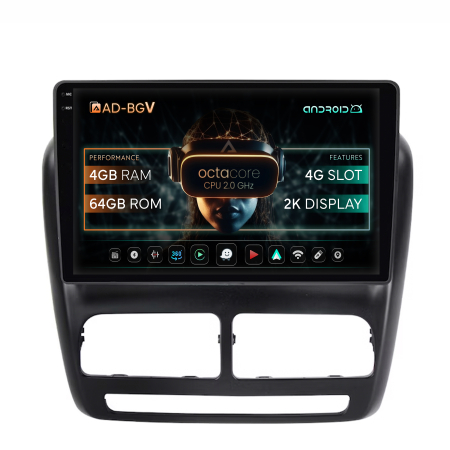 Doblo 2010-2015 - Navigatie 2K Android 13 Fiat Doblo 4GB | AutoDrop.ro