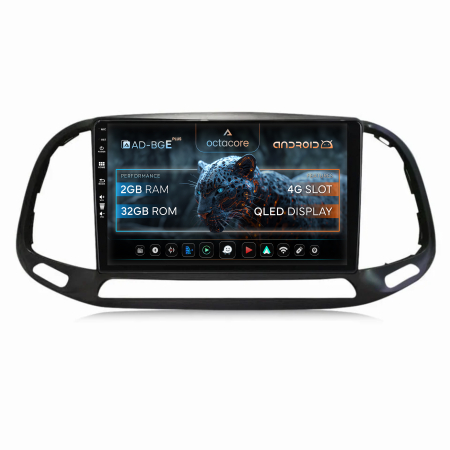 Doblo 2015+ - Navigatie Carplay Fiat Doblo 2015+ 2GB | AutoDrop.ro