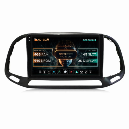 Doblo 2015+ - Navigatie 2K Doblo 2015+ 4+64GB | AutoDrop.ro