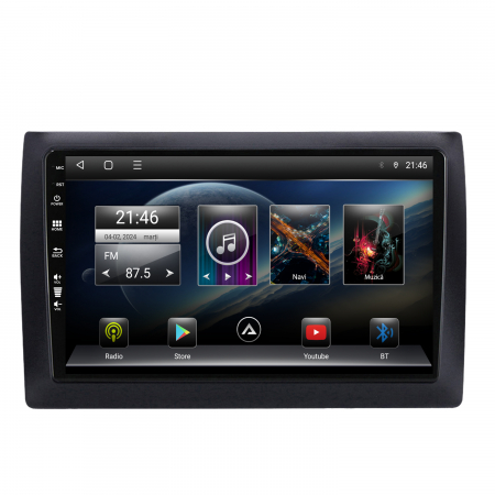 Carplay Android Android 12 Fiat Stilo 2GB | AutoDrop.ro [1]