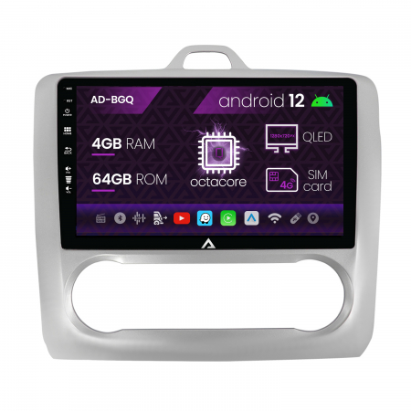 Navigatie QLED Android 12 Ford Focus 2 | AutoDrop.ro [1]