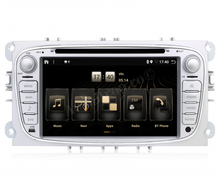 Navigatie Android 12 Ford V2 Argintiu AD-BGB | AutoDrop.ro [1]