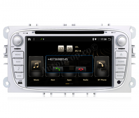 Navigatie Android 12 Ford V2 Argintiu AD-BGB | AutoDrop.ro [6]