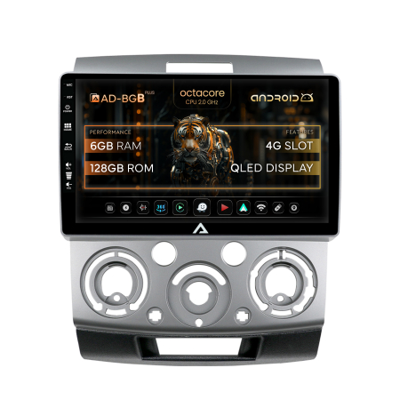 Mazda BT-50 2007-2012 - Navigatie Android Ford Ranger / Mazda BT50 AD-BGB | AutoDrop.ro