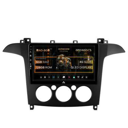 S-Max 2006-2010 - Navigatie Android 12 Ford S-Max 6+128GB | AutoDrop.ro