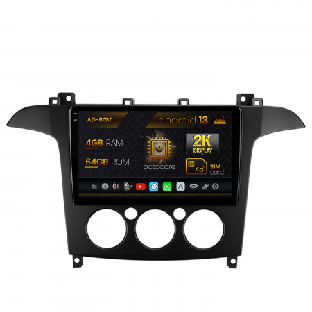 S-Max 2006-2010 - Navigatie Android 13 Ford S-Max 4GB | AutoDrop.ro