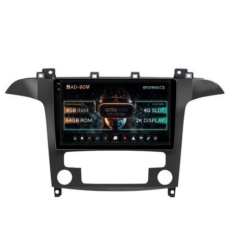 Galaxy MK3 2007-2015 - Navigatie 2K Android 13 Ford S-Max 4GB | AutoDrop.ro