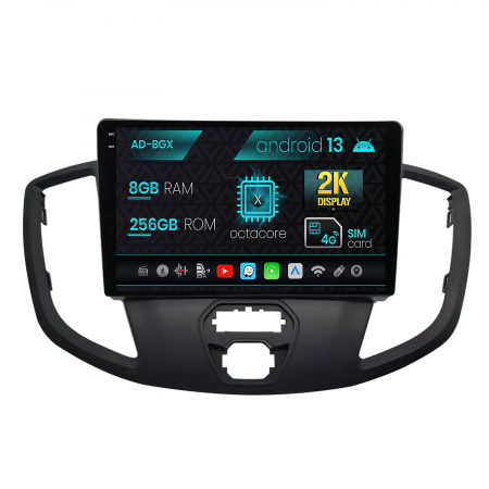 Transit / Tourneo Custom 2012-2015 - Navigatie Android 13 2K Transit / Tourneo 8GB | AutoDrop.ro