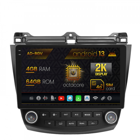Accord 2004-2008 - Navigatie Android 2K 13 Honda Accord 7 4GB | AutoDrop.ro