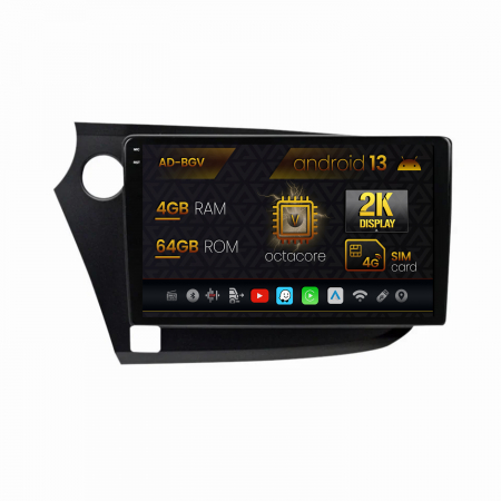 Insight 2009-2014 - Navigatie Android 2K 13 Honda Insight (2009-2014) 4GB | AutoDrop.ro