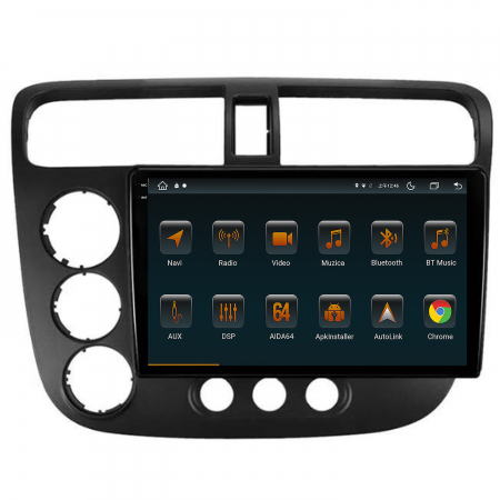 Navigatie Android 13 2K Honda Civic 4+64GB | AutoDrop.ro [2]