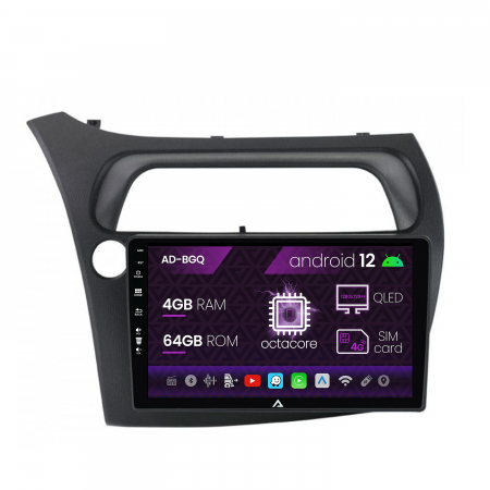 Navigatie Android 12 Honda Civic QLED | AutoDrop.ro [1]