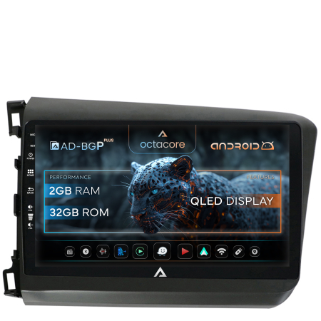 Civic Sedan 2012-2015 - Navigatie Android Honda Civic 2012+ 2GB | AutoDrop.ro