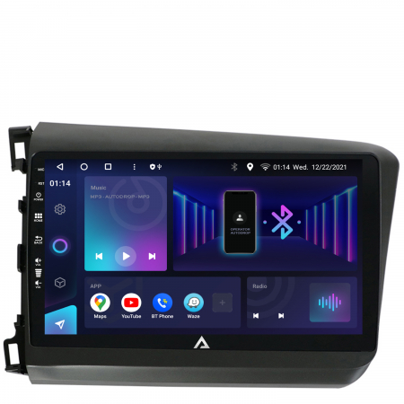 Navigatie QLED Android 12 Honda Civic | AutoDrop.ro [2]