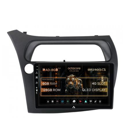 Civic Hatchback 2006-2011 - Navigatie Android AD-BGB Honda Civic 06-12 | AutoDrop.ro