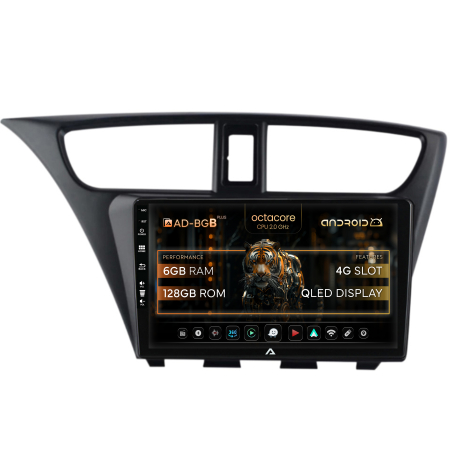 Civic Hatchback 2012-2015 - Navigatie Android AD-BGB Honda Civic 12-15 | AutoDrop.ro