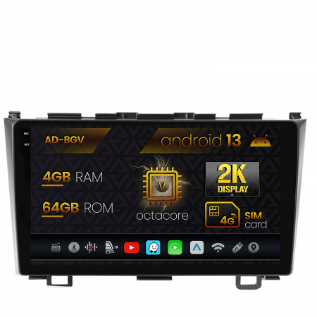 CR-V 2006-2012 - Navigatie Android 2K 13 Honda CRV 4+64GB | AutoDrop.ro