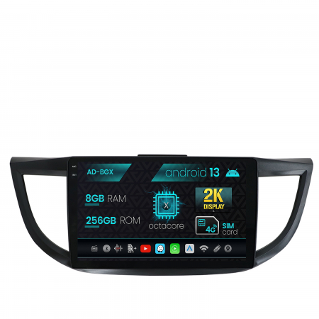 CR-V 2012-2016 - Navigatie Android 2K 13 Honda CRV 8+256GB | AutoDrop.ro