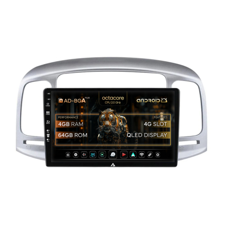 Accent 2006-2011 - Carplay Android Hyundai Accent (2006-2011) 4+64 | AutoDrop.ro