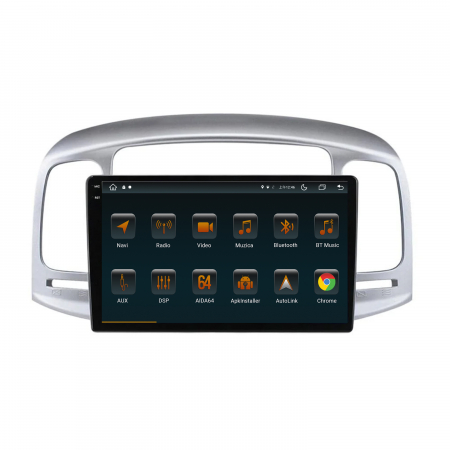 Carplay Android 2K Hyundai Accent (2006-2011) 4+64GB | AutoDrop.ro [2]