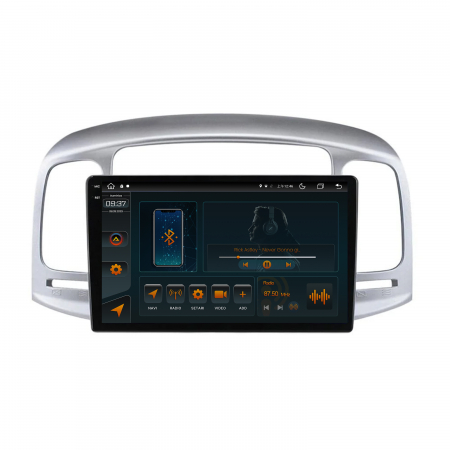 Carplay Android 2K Hyundai Accent (2006-2011) 4+64GB | AutoDrop.ro [1]