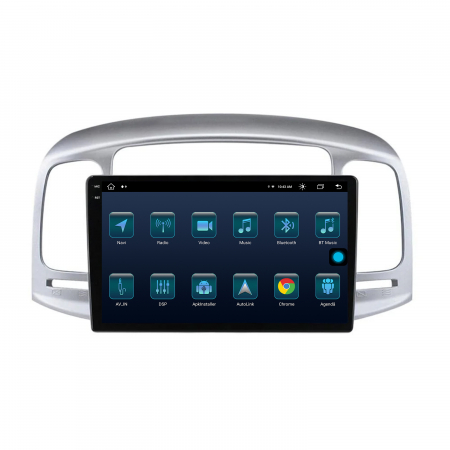 Carplay Android 2K Hyundai Accent (2006-2011) 8+256GB | AutoDrop.ro [2]