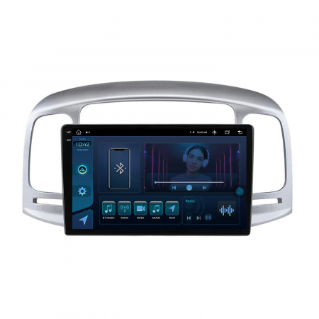 Carplay Android 2K Hyundai Accent (2006-2011) 8+256GB | AutoDrop.ro [1]
