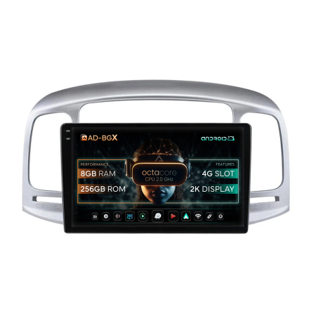 Accent 2006-2011 - Carplay Android 2K Hyundai Accent (2006-2011) 8+256GB | AutoDrop.ro