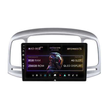 Accent 2006-2011 - Carplay Android Hyundai Accent (2006-2011) 8+256GB | AutoDrop.ro