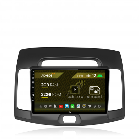 Elantra 2000-2012 - Carplay Android Hyundai Elantra 2007+ 2+32GB | AutoDrop.ro
