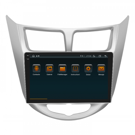 Carplay Android 2K Hyundai Accent (2011-2016) 4+64GB | AutoDrop.ro [3]