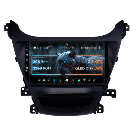 Elantra 2012-2014 - Carplay Hyundai Elantra 2012-2014 2+32GB | AutoDrop.ro