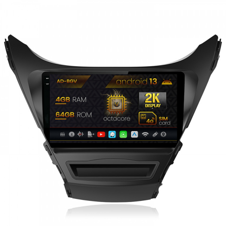 Elantra 2012-2014 - Carplay 2K Hyundai Elantra 2012-2014 4+64GB AD-BGV | AutoDrop