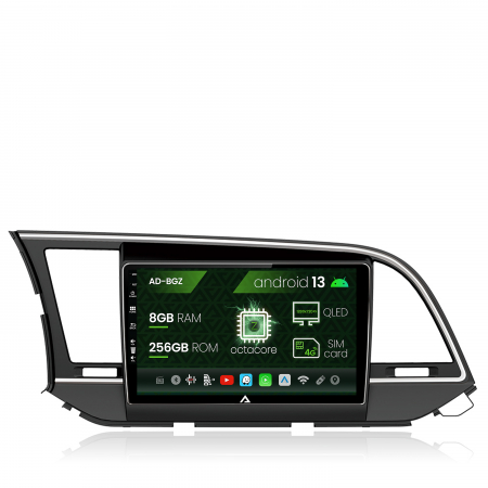 Elantra 2015-2018 - Navigatie Android 13 Hyundai Elantra 8GB | AutoDrop.ro