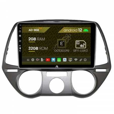 I20 2008-2012 - Carplay Android Hyundai I20 2008-2012 2GB | AutoDrop.ro